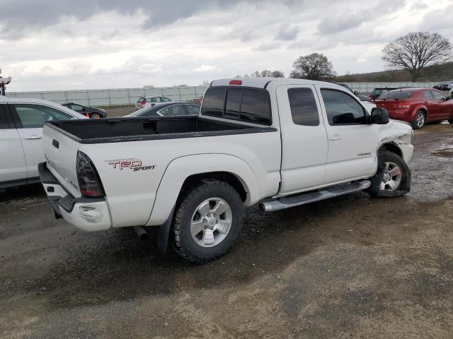 5TEUU4EN3AZ739298 - 2010 TOYOTA TACOMA ACCESS CAB თეთრი ფოტო 3