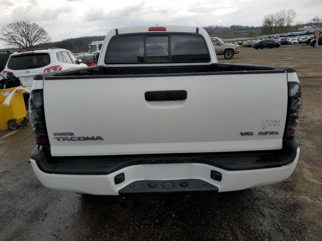 5TEUU4EN3AZ739298 - 2010 TOYOTA TACOMA ACCESS CAB თეთრი ფოტო 6