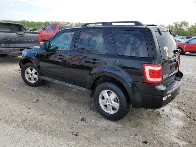 1FMCU03799KC81531 - 2009 FORD ESCAPE XLT BLACK photo 2