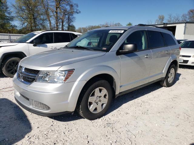 3C4PDCABXCT226753 - 2012 DODGE JOURNEY SE SILVER photo 1