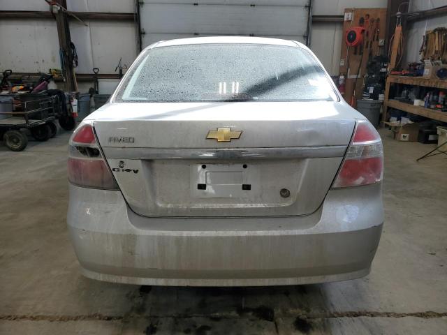 3G1TB5DG0BL148336 - 2011 CHEVROLET AVEO LS 灰色 照片 6