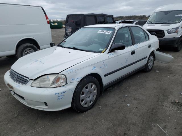 1HGEJ6672YL019946 - 2000 HONDA CIVIC LX WHITE photo 1