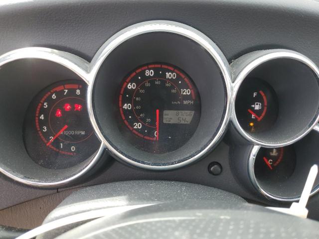 2T1KR32E65C347094 - 2005 TOYOTA COROLLA MA XR BLACK photo 9