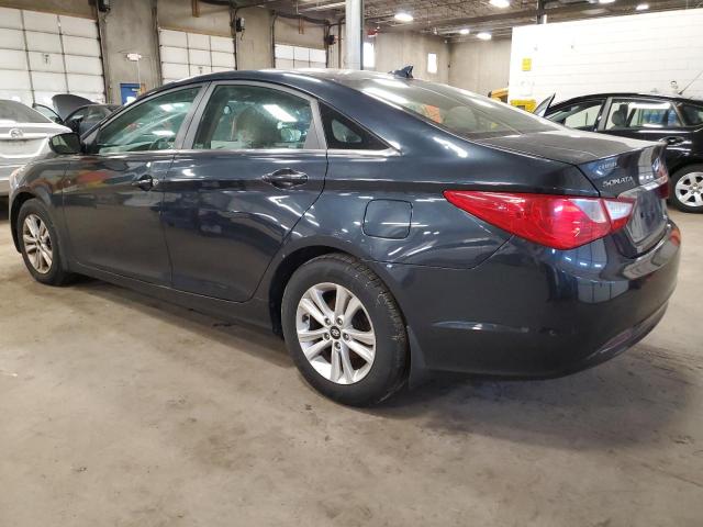 5NPEB4AC5CH446782 - 2012 HYUNDAI SONATA GLS BLUE photo 2