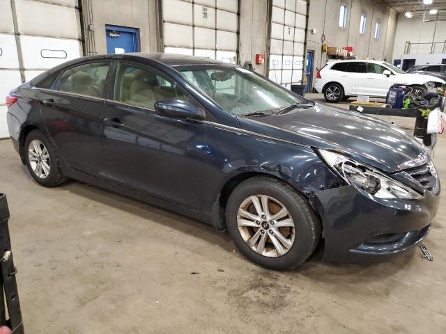 5NPEB4AC5CH446782 - 2012 HYUNDAI SONATA GLS BLUE photo 4