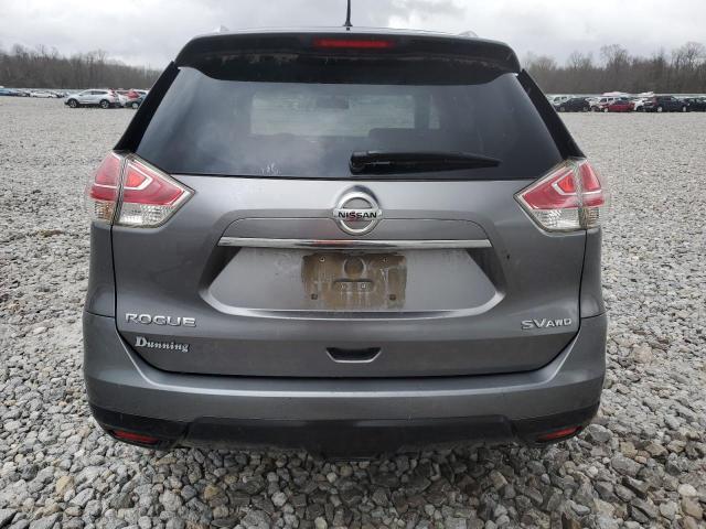 JN8AT2MV2GW144626 - 2016 NISSAN ROGUE S GRAY photo 6