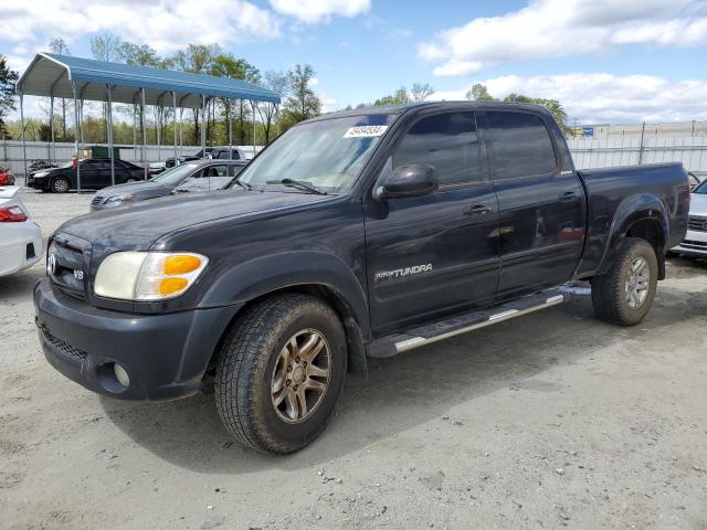 5TBET38114S449386 - 2004 TOYOTA TUNDRA DOUBLE CAB LIMITED BLACK photo 1