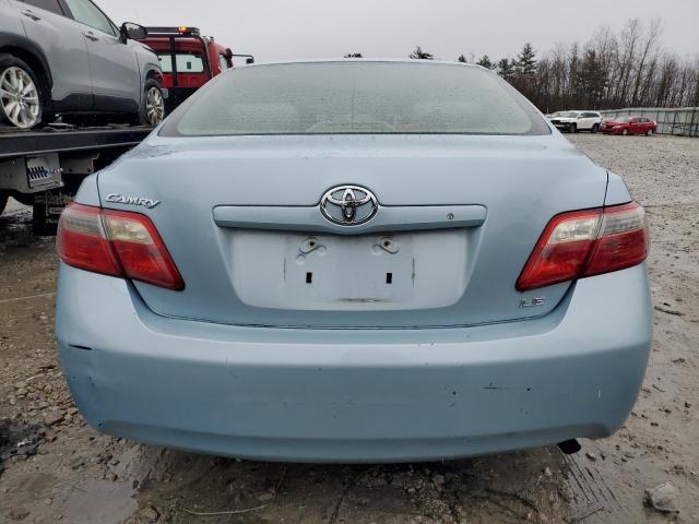 4T1BE46K57U699814 - 2007 TOYOTA CAMRY CE BLUE photo 6