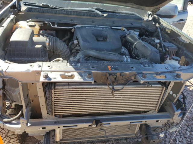 1GCPTEE11K1233130 - 2019 CHEVROLET COLORADO ZR2 GRAY photo 11