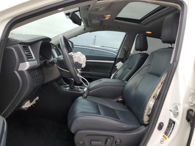 5TDKKRFH7FS054681 - 2015 TOYOTA HIGHLANDER XLE WHITE photo 7