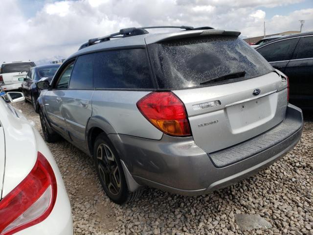 4S4BP62C177321444 - 2007 SUBARU OUTBACK OUTBACK 2.5I LIMITED SILVER photo 2