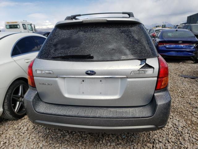 4S4BP62C177321444 - 2007 SUBARU OUTBACK OUTBACK 2.5I LIMITED SILVER photo 6