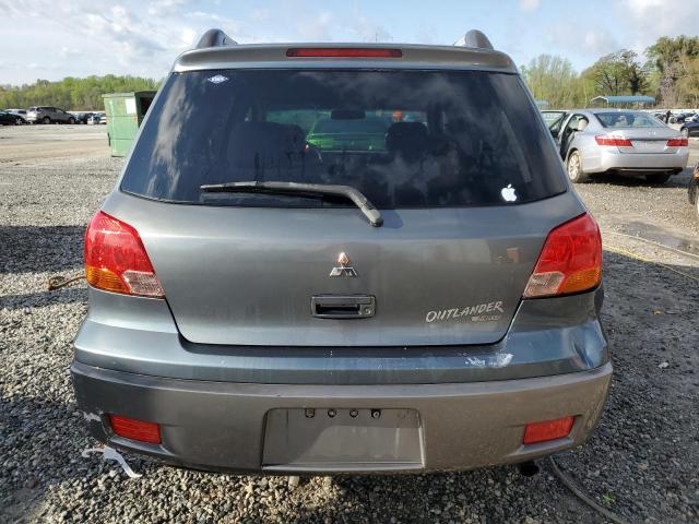 JA4LZ31F44U057432 - 2004 MITSUBISHI OUTLANDER LS GRAY photo 6