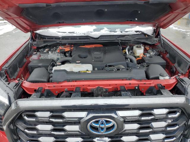 5TFNC5DBXPX016486 - 2023 TOYOTA TUNDRA CREWMAX PLATINUM Rot Foto 11