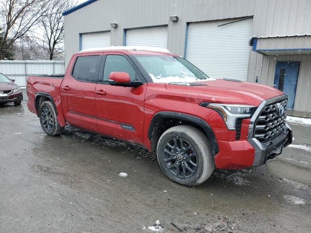 5TFNC5DBXPX016486 - 2023 TOYOTA TUNDRA CREWMAX PLATINUM RED photo 4