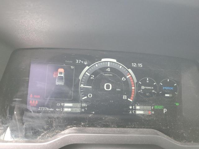 5TFNC5DBXPX016486 - 2023 TOYOTA TUNDRA CREWMAX PLATINUM Rot Foto 9