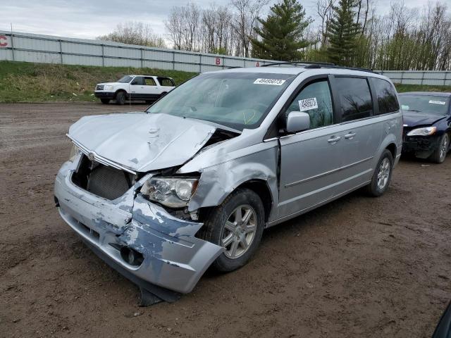 2A4RR5D13AR315647 - 2010 CHRYSLER TOWN & COU TOURING ვერცხლისფერი ფოტო 1