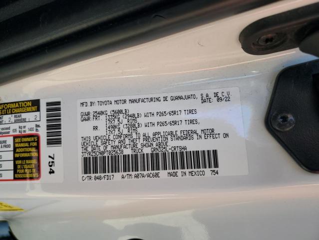 3TYRZ5CN0PT025638 - 2023 TOYOTA TACOMA ACCESS CAB Blanco foto 12