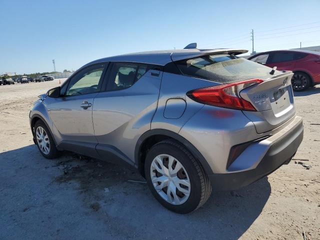 JTNKHMBX2K1021962 - 2019 TOYOTA C-HR XLE SILVER photo 2