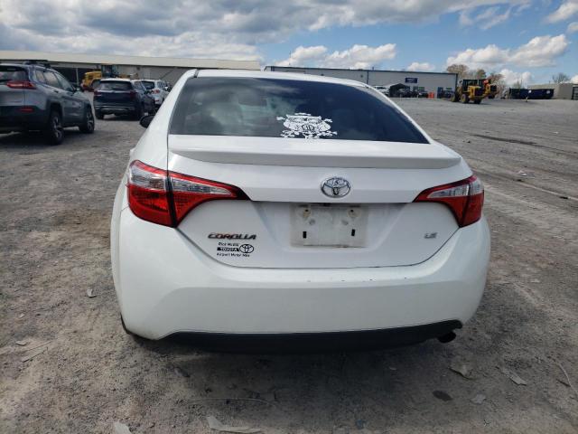 5YFBURHE9GP528234 - 2016 TOYOTA COROLLA L WHITE photo 6