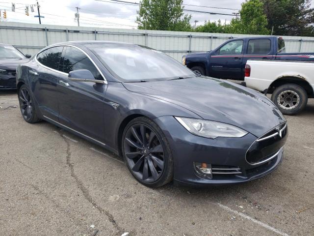 5YJSA1E20GF128126 - 2016 TESLA MODEL S Boz foto 4