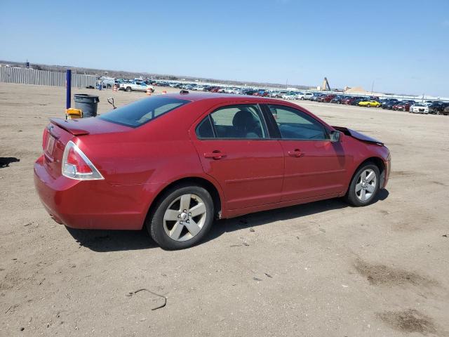 3FAHP07Z08R131806 - 2008 FORD FUSION SE MAROON photo 3