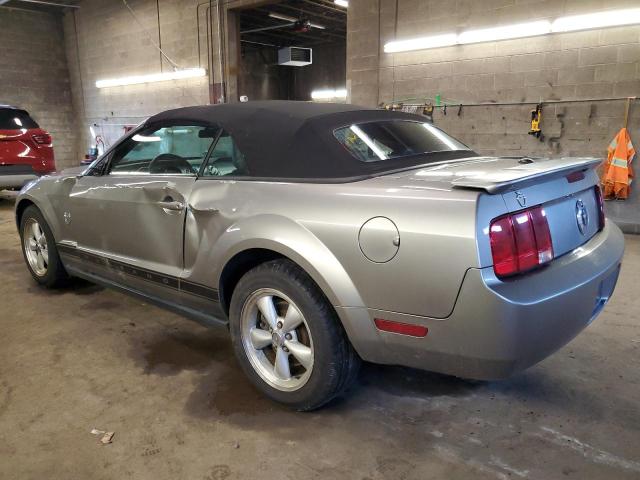 1ZVHT84N795133348 - 2009 FORD MUSTANG SILVER photo 2