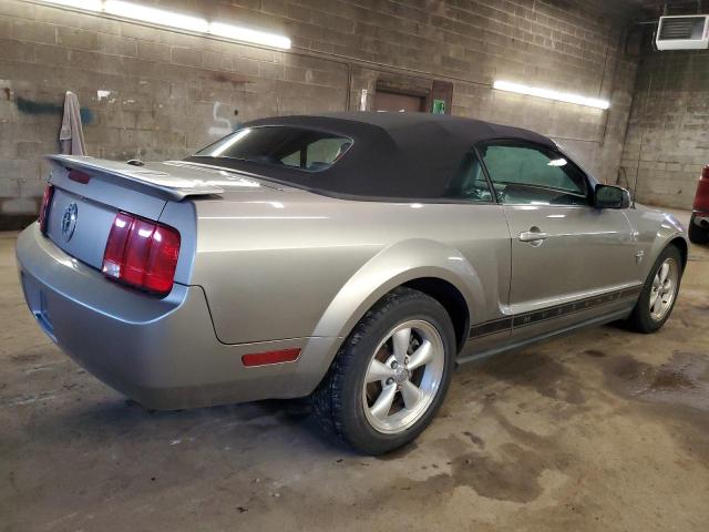 1ZVHT84N795133348 - 2009 FORD MUSTANG SILVER photo 3