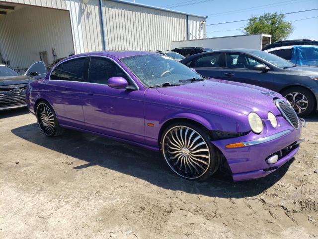 SAJEA01TX4FN11022 - 2004 JAGUAR S-TYPE PURPLE photo 4