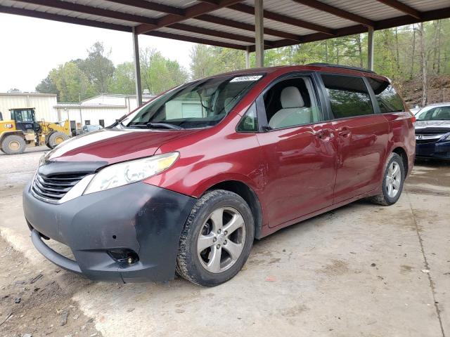 5TDKK3DC2ES475971 - 2014 TOYOTA SIENNA LE BURGUNDY photo 1