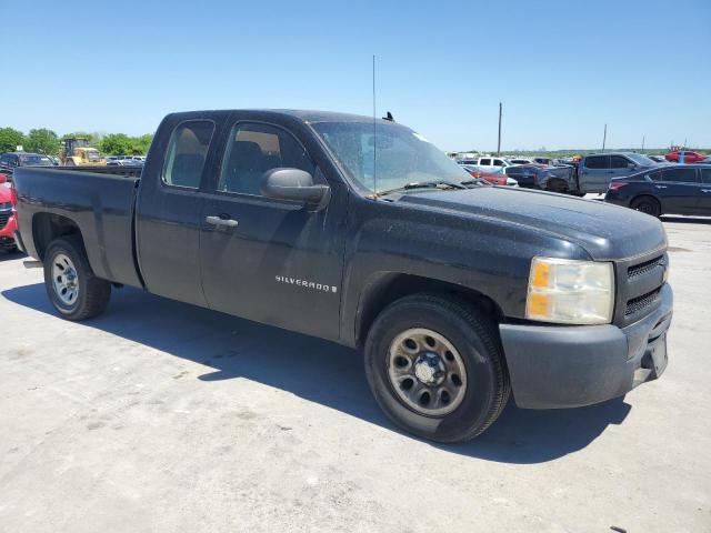 1GCEC19C28Z126609 - 2008 CHEVROLET SILVERADO C1500 BLACK photo 4