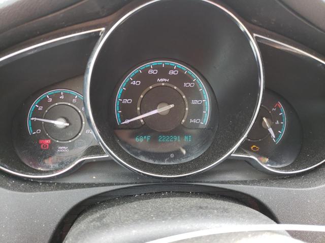 1G1ZE5EB7AF139050 - 2010 CHEVROLET MALIBU LTZ შავი ფოტო 9