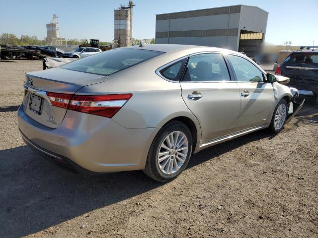 4T1BD1EB8FU041390 - 2015 TOYOTA AVALON HYBRID BEIGE photo 3