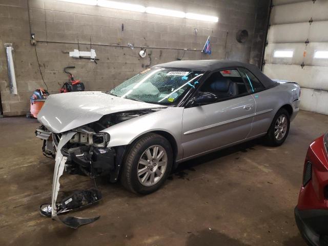 1C3EL75R84N253710 - 2004 CHRYSLER SEBRING GTC SILVER photo 1