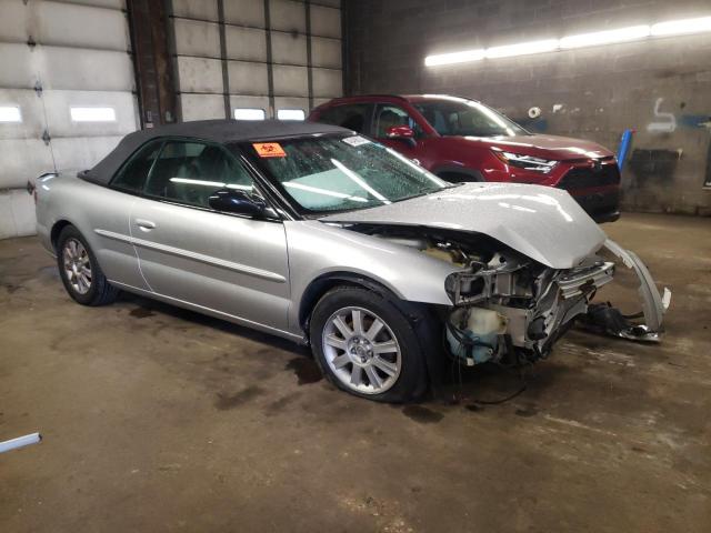 1C3EL75R84N253710 - 2004 CHRYSLER SEBRING GTC SILVER photo 4