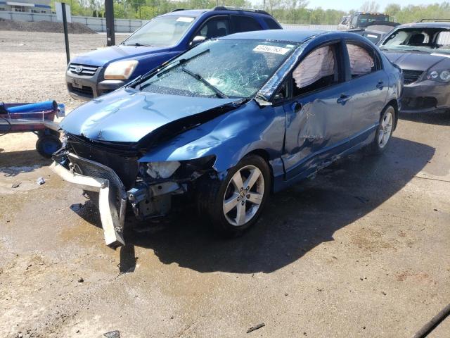 19XFA1F67BE015212 - 2011 HONDA CIVIC LX-S BLUE photo 1