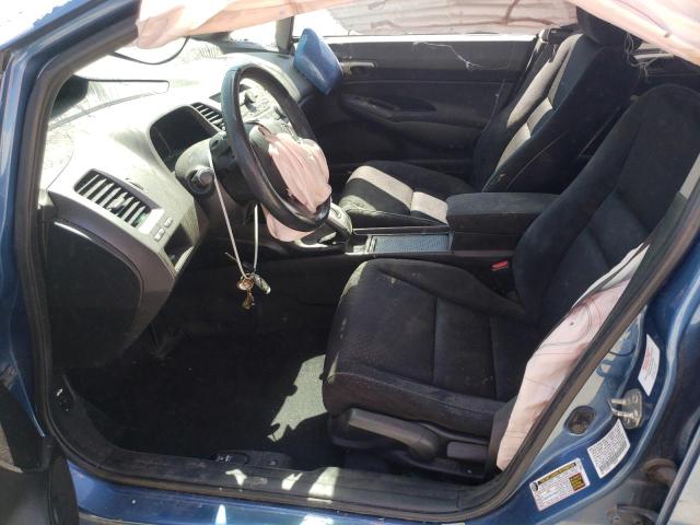 19XFA1F67BE015212 - 2011 HONDA CIVIC LX-S أزرق صورة 7