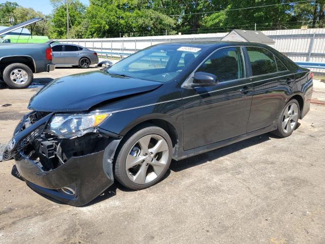 4T1BF1FK0EU736857 - 2014 TOYOTA CAMRY L BLACK photo 1