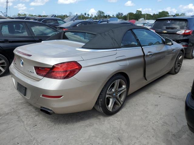 WBAYP1C52DDX00500 - 2013 BMW 650 XI TAN photo 3