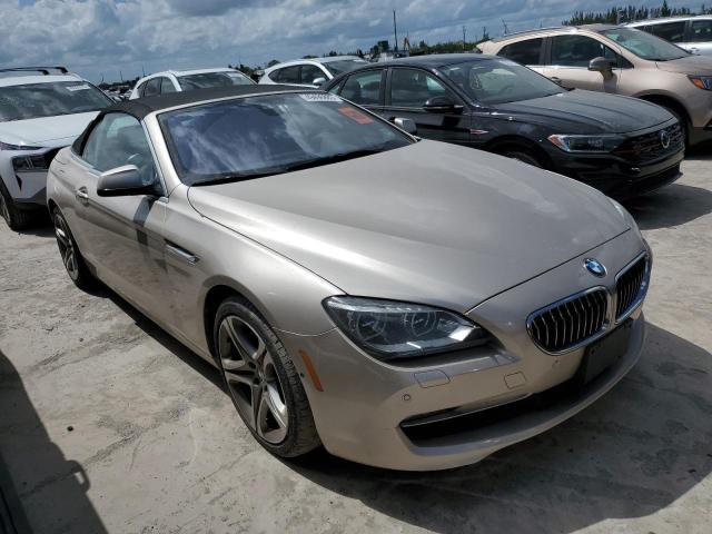 WBAYP1C52DDX00500 - 2013 BMW 650 XI TAN photo 4