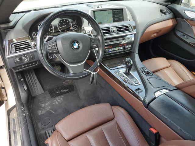 WBAYP1C52DDX00500 - 2013 BMW 650 XI TAN photo 8