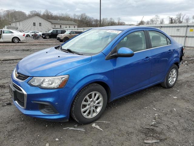 1G1JD5SG1H4150082 - 2017 CHEVROLET SONIC LT BLUE photo 1