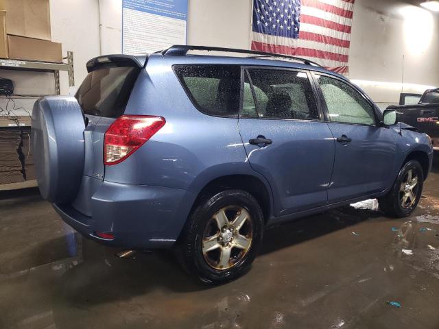 JTMBK33V786038541 - 2008 TOYOTA RAV4 BLUE photo 3