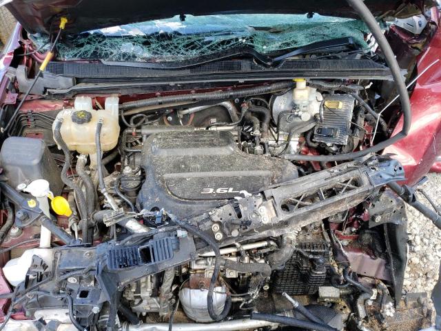 2C4RC1EGXHR637862 - 2017 CHRYSLER PACIFICA TOURING L PLUS BURGUNDY photo 12