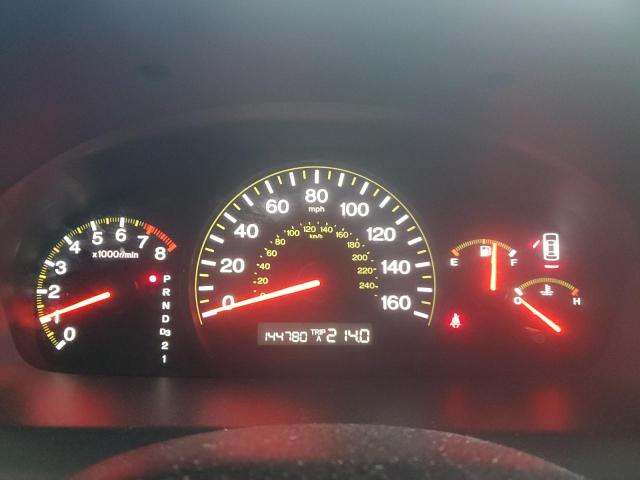 1HGCM66535A013089 - 2005 HONDA ACCORD EX SILVER photo 9