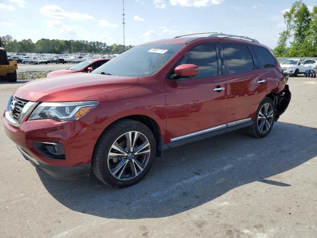 5N1DR2MM0JC677674 - 2018 NISSAN PATHFINDER S BURGUNDY photo 1