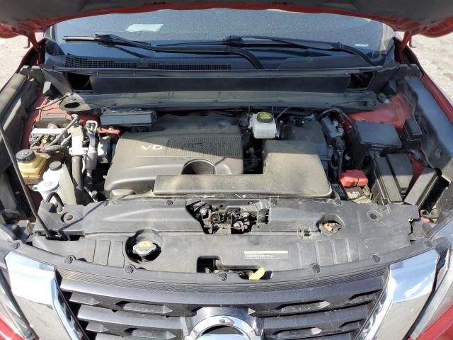5N1DR2MM0JC677674 - 2018 NISSAN PATHFINDER S BURGUNDY photo 11