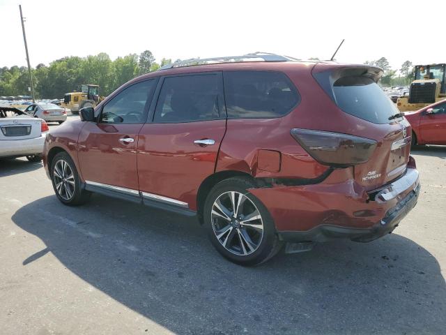 5N1DR2MM0JC677674 - 2018 NISSAN PATHFINDER S BURGUNDY photo 2