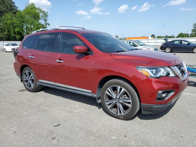 5N1DR2MM0JC677674 - 2018 NISSAN PATHFINDER S BURGUNDY photo 4