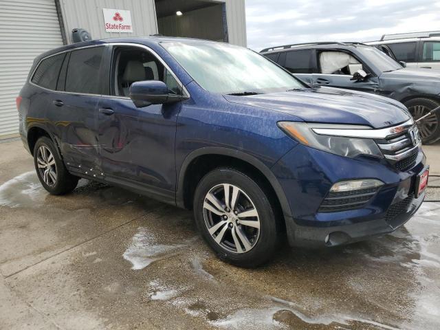 5FNYF6H78HB012027 - 2017 HONDA PILOT EXLN BLUE photo 4